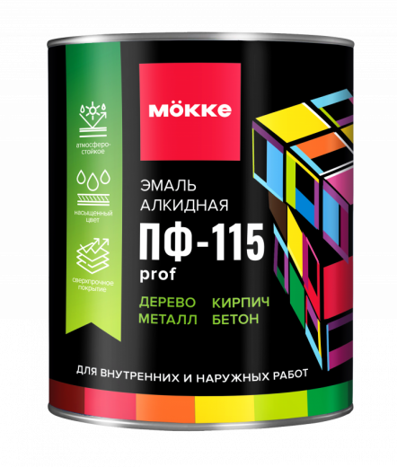 Эмаль профессиональная ПФ-115 МOККЕ