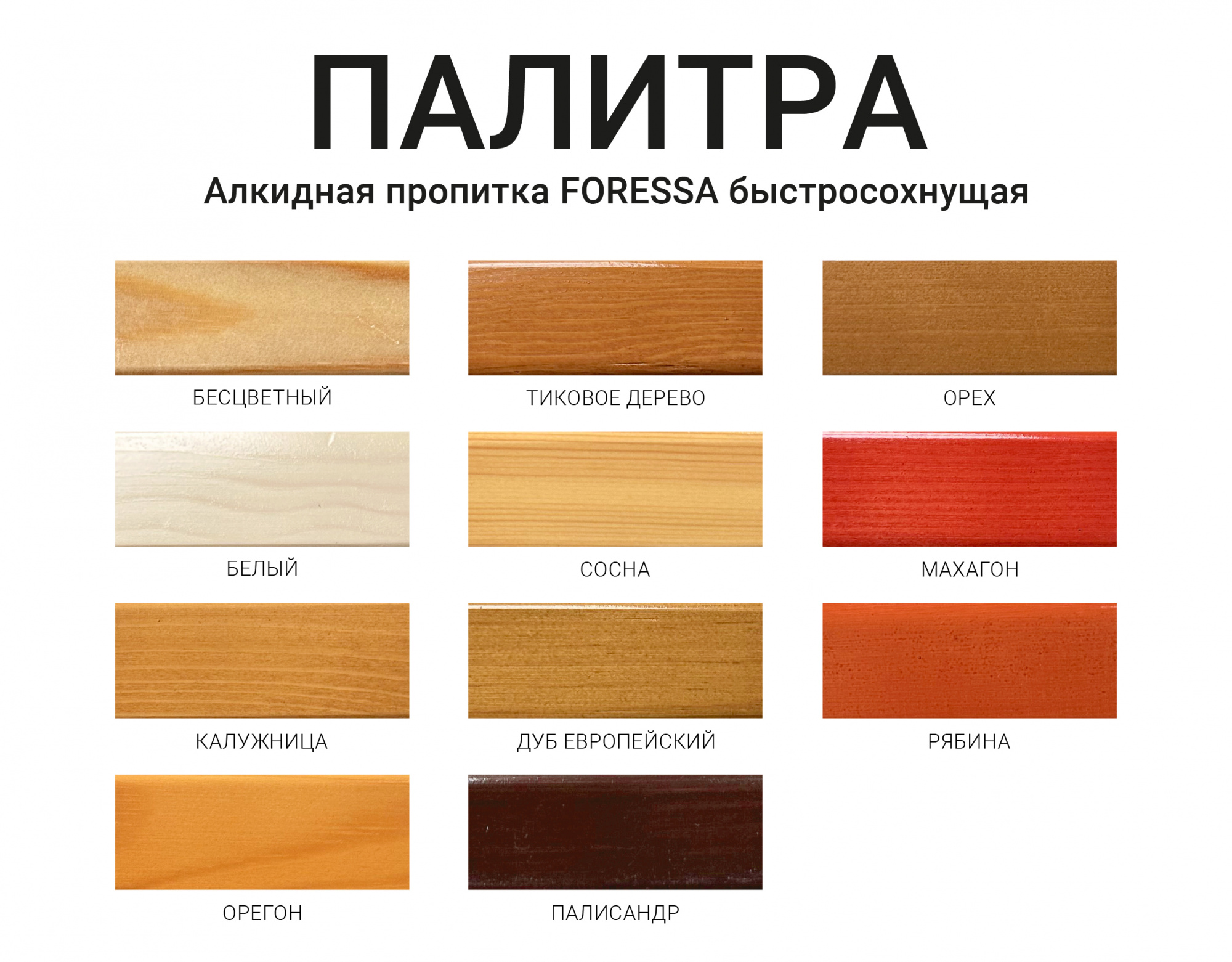 Алкидная пропитка быстросохнущая МOККЕ FORESSA
